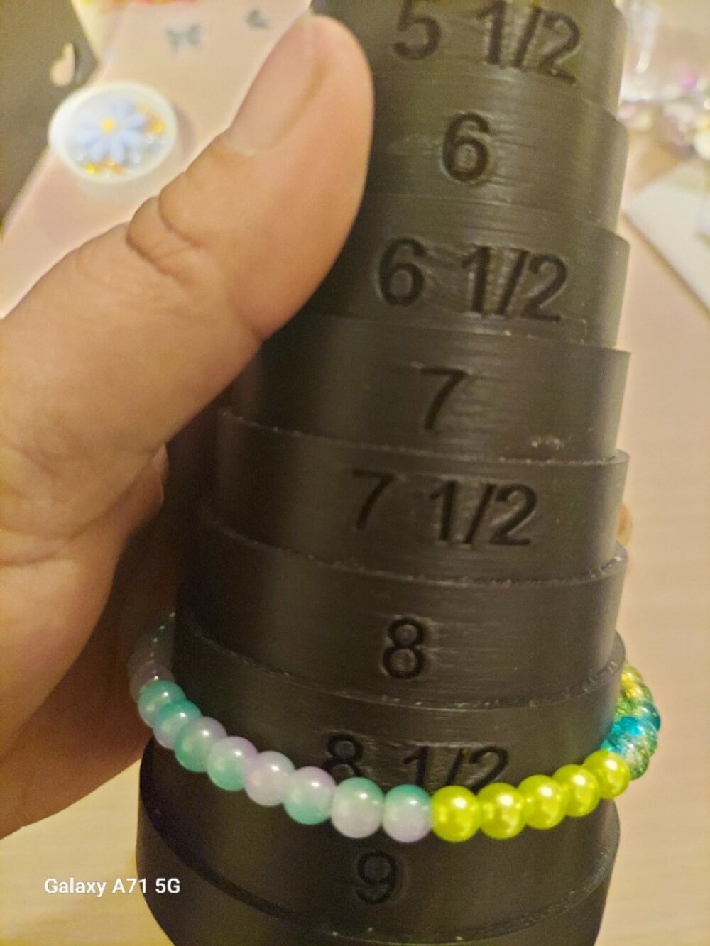 Handcrafted "Mermaid Vibes" Beaded Bracelet